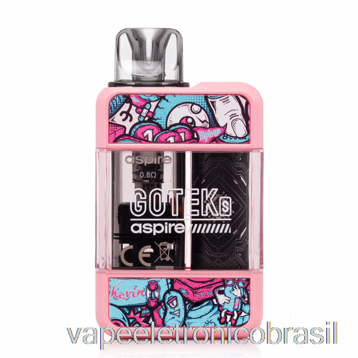 Vape Eletrônico Aspire Gotek S Pod System Rosa